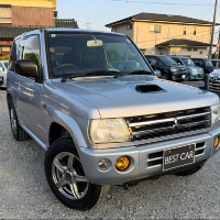 三菱 	パジェロミニ 660 VR 4WD/5速MT/ターボ/15インチAW /BT/TV